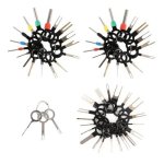 59 In 1 Car Plug Circuit Board Wire Harness Terminal Extraction Pick Connector Crimp Pin Back Needle Remove Tool