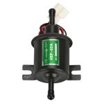 24V Electric Fuel Pump Low Pressure Bolt Fixing Wire HEP-02A Compatible With Automotive Motorcycle Parts For Car Carburetor Moto