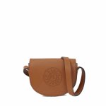 K circle Crossbody -dark Tan