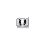 Composable Classic Link Horseshoe In Enamel And Stone