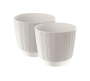 Ryfo Pot White 12 6CM Set Of 2