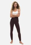Yoga Leggings In Softmove - Dark Brown