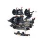 Pearl Pirate Ship Building Blocks Set Black