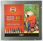 Koh-i-noor Progresso Woodless Aquarell Coloured Pencils Set Of 48