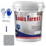 Epoxy Colored Sand Floor Paint Self-leveling Non-slip Waterproof Coating For Garage Basement Concrete Floors & Countertops Long-