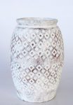 Distressed Tribal Pot – 38X25CM