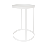 Tipsy Side Table - White Textured