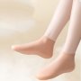 Silicone Moisturizing Socks For Dry Feet - Hypoallergenic Hand & Nail Care Foot Covers With Sebs Heel Protector