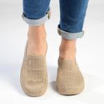 Rimba Knit Loafer - Taupe - 8