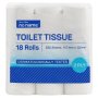 No Name 2 Ply Toilet Paper 18 Pack