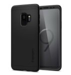 Spigen Samsung Galaxy S9 Premium Thin Fit 360 Case With Tempered Glass Protector Black