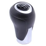Applianpar Gear Shifter Shift Knob Head Lever Leather For Mazda 3 6 CX-5 2014-2017 Manual 6 Speed