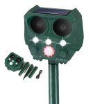 Cat Repellent Solar Ultrasonic Animal Mosquito Repellent