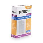 Medic Plaster Fabric Strip White 6CMX1M