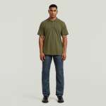 G-star Raw Core Regular Shadow Olive Polo Shirt - XXL Green
