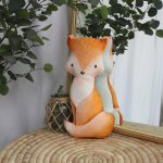 Shaped Pillow Cute Woodlands