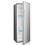 Defy 270L Fridge Freezer Satin Metallic DAC473