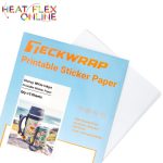 Teckwrap Inkjet Printable Gloss White Sticker Vinyl 15 Sheets