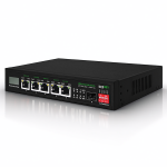 Duxnet 6-PORT Gigabit 5A Solar Unmanaged Poe Switch