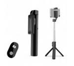 Brightgoods Selfie Stick Tripod With Bluetooth Remote Tripod Black Supports Up To 2 Kg