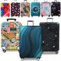 Elastic Polyester Luggage Protector Cover - Durable Suitcase Dust Covers With Zipper For Men Women Travel Accessories Outdoor Holiday Essentials