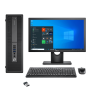 Hp Elitedesk 800 G2 Sff Desktop Combo – Intel Core I5-6500 8GB DDR4 500GB Sata Ms Win 10 Pro 19" Wide Monitor USB Keyboard & Mouse Certified Refurbished