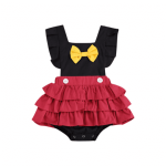 Minnie Ruffle Bottom Romper 12-18M