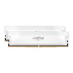 Crucial Pro DDR5-6000 64GB Overclocking Memory Kit - WHITE-CP2K32G60C40U5W