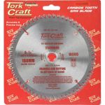 Tork Craft Blade Tct 160 X 60T 20 16 General Purpose Cross Cut