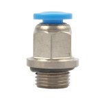 AirCraft Pu Fitting Straight Stud W o-ring 4MM-1 8" M