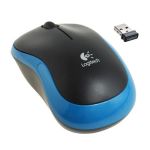 Logitech Wireless Mouse M185 Black & Blue