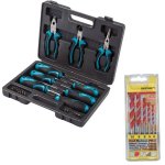 Alpen Bort Diy Hand Tool Set 24 Piece & Multicut Drill Bits 5 Piece