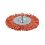 Nylon Wheel Brush 6 Mm Shank Wolfcraft