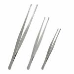 Bonsicoky 3PCS Stainless Steel Tweezer Set 8 10 12 Long Tweezers With Precision Serrated Straight Tips Non-slip Multitool Tweeze