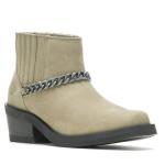 Women’s Korsen Chain Brown Leather Ankle Boots