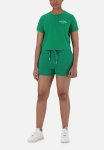 Tamsyn Jogger Shorts - Emerald Green