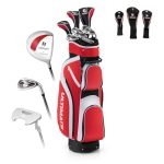 Ultimate Women's Complete Golf Club Set 9 10 11PCS Right Handed Ladies Golf Clubs Set W 460CC Alloy Driver 3 Fairway Wood 4 Hyb