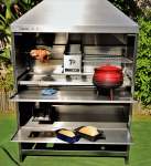 Tp 1200 Free Standing Rocket Braai 304 Stainless Steel TP20562-304