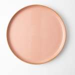 Flat Stackable Dinner Plate Choose From 6 Colours - Pink