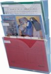 Bantex B9451 Vision Wall Pocket Organiser - Clear