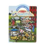 Melissa Vehicles Puffy Sticker Set