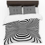 3 D Illusions Pillar Duvet Cover Set King