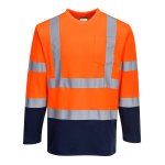 Comfort S280-HI-VIS Cotton Contrast T-Shirt L S