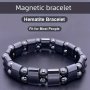 Magnetic Hematite Bracelet Adjustable Design Magnetic Bracelet Fit For Most People