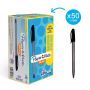 Inkjoy 100 Capped Ball Pen - Black Box Of 50