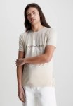 Calvin Klein Seasonal Monologo Tee - Classic Beige