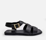 Multi-strap Sandal - 8 Black