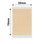 NB736 - - B1 B21 B3S B4 - 50X70MM - 105 Kraft Labels