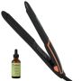 Sokany Professional Ceramic Flat Straightener Iron & 59ML Noviq Hair Serum