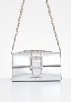 Sissy Boy Buckle Crossbody - Silver